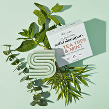 Load image into Gallery viewer, Tea Tree & Mint Clarifying Shampoo Bar
