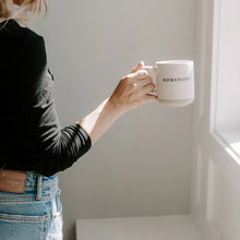 Load image into Gallery viewer, Cream Stoneware Coffee Mug, 14 oz