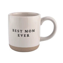 Load image into Gallery viewer, Cream Stoneware Coffee Mug, 14 oz