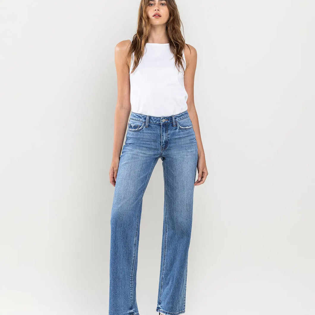 Tiff High Rise Wide Leg Denim