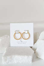Load image into Gallery viewer, Vivi Gold Plated Hoop Earrings
