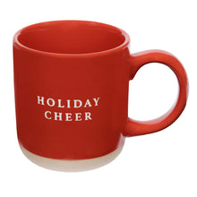 Load image into Gallery viewer, Holiday Stoneware Coffee Mugs