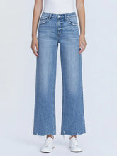 Load image into Gallery viewer, Meg High Rise Wide Leg Crop Denim