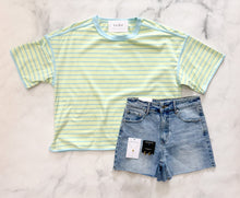 Load image into Gallery viewer, Viv Striped Relaxed Fit Knit Tee