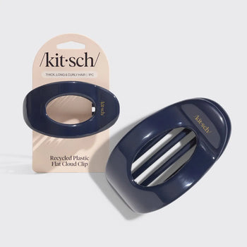 Kitsch Large Flat Navy Cloud Clip