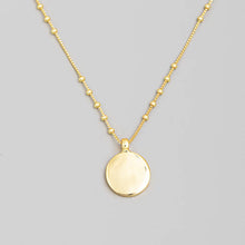 Load image into Gallery viewer, Regan Coin Pendant Necklace