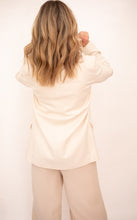 Load image into Gallery viewer, Leyla Beige Linen Blazer