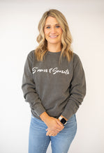 Load image into Gallery viewer, S&#39;mores &amp; Sunsets Graphic Sweatshirt