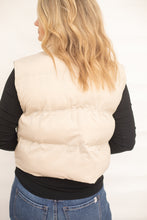 Load image into Gallery viewer, Isla Cropped Puffer Vest