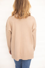 Load image into Gallery viewer, Tiff Mock Neck Seam Front Sweater