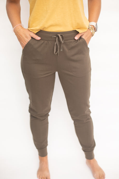 Junie Olive Joggers