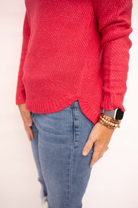 Lorelai Magenta Sweater