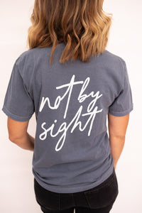 Not By Sight Vintage Tee