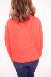 Lucy Red Sweater Top