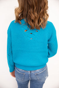 Kayleigh Back Cross Sweater