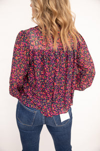 Cassidy Floral Print Top