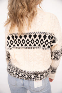 Clara Printed Sweater