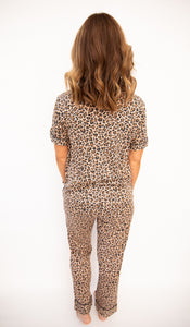 Classic Leopard Pajama Set