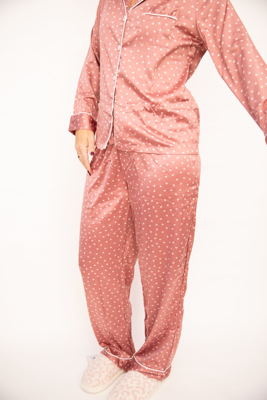 Ariana Satin Pajama Set