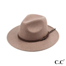Load image into Gallery viewer, Becca Felt Hat with Leather Band