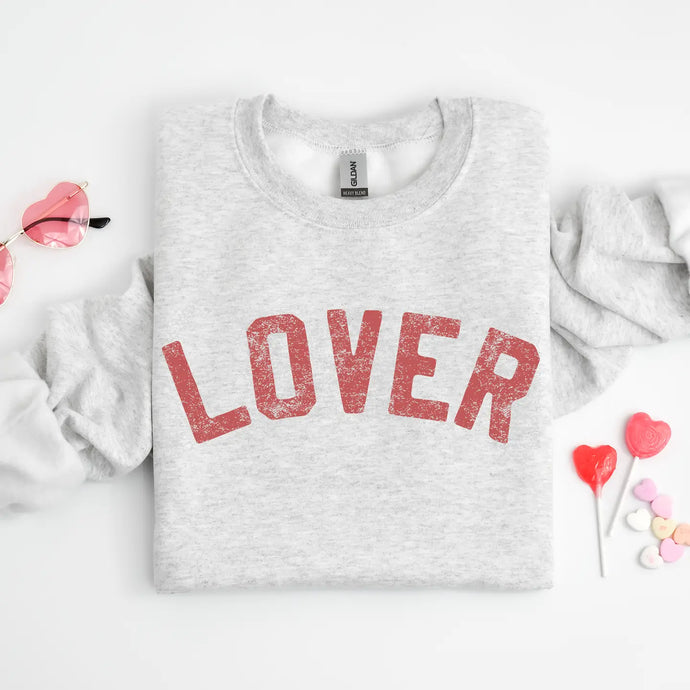 Heather Grey Lover Sweatshirt