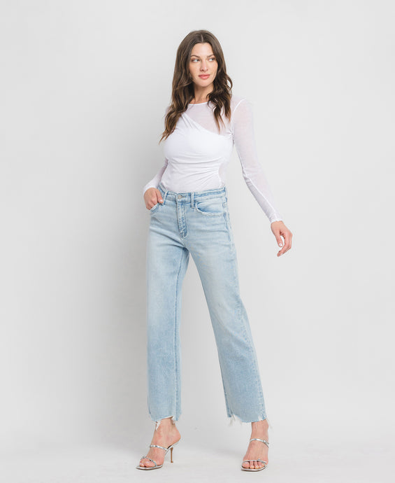 Erica High Rise Slim Wide Jean