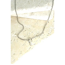 Load image into Gallery viewer, Estella Mini Cross Necklace
