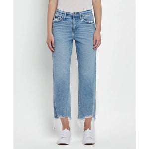 Erin High Rise Regular Straight Denim