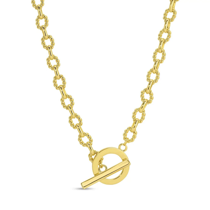 Liz Gold Statement Chain with Toggle