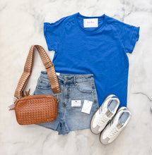Load image into Gallery viewer, Jayne Lettuce Hem Tee