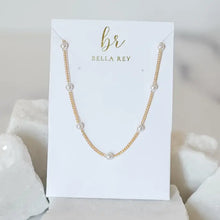 Load image into Gallery viewer, Ashtyn Pearl Beaded Chain Necklace