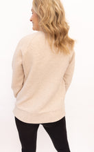 Load image into Gallery viewer, Maggie Zipper Crewneck Sweater