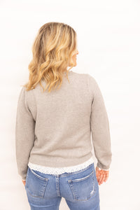 Janice Heather Grey Sweater