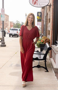 Lia Wide Leg Jumpsuit