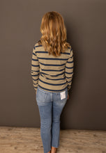 Load image into Gallery viewer, Aleena Long Sleeve Striped Top