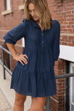 Load image into Gallery viewer, Nicole Navy Dress