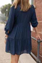 Load image into Gallery viewer, Nicole Navy Dress