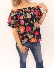 Load image into Gallery viewer, Kaia Floral Off Shoulder Top