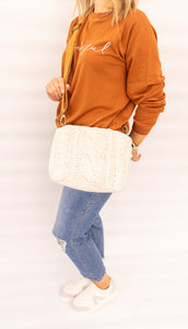 Emory Cable Knit Crossbody