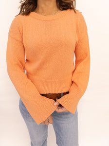 Olivia Tangerine Sweater