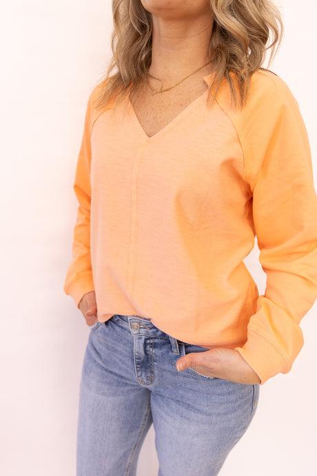 Bryanna Asymmetrical Hem Sweatshirt