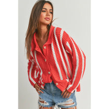 Load image into Gallery viewer, Izzie Oversized Chenille Cardigan