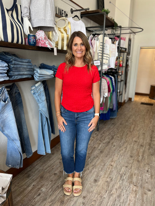 Sierra Popcorn Textured Top