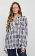 Load image into Gallery viewer, Brinley Plaid Button Down