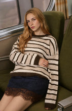 Load image into Gallery viewer, Bristol Heathered Striped Sweater