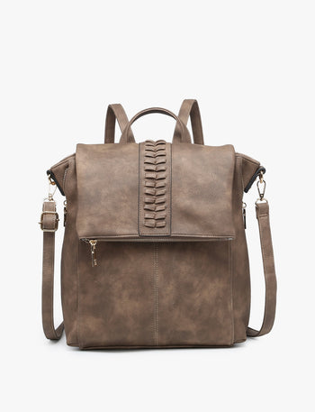 Vivian Distressed Convertible Backpack