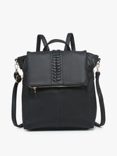 Load image into Gallery viewer, Vivian Distressed Convertible Backpack
