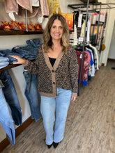 Load image into Gallery viewer, Kourtney Leopard Print Cardi