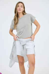 Antonia Basic Washed Tee