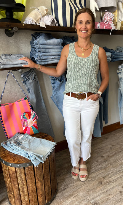 Olivia Vintage Wash Tank